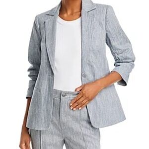 Women's BLUE Gray Blazer and pants